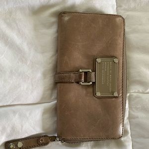 ITEM HAS SOLD butter leather zip wallet very big